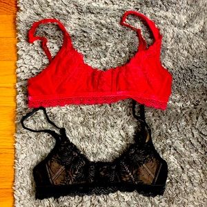 Victoria’s Secret Sling bras.